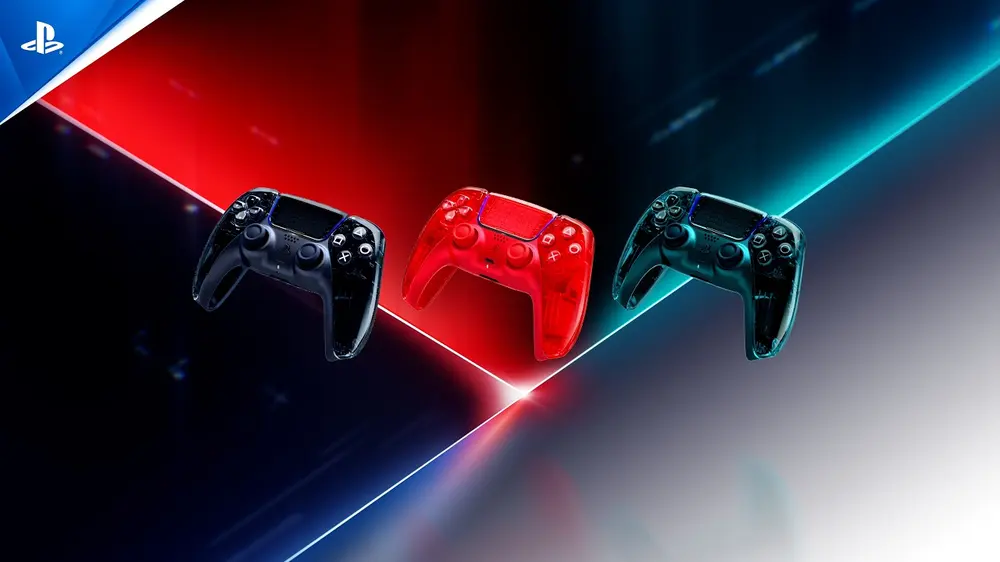 PS5 и DualSense получают прозрачную Prism Collection в трёх ярких цветах