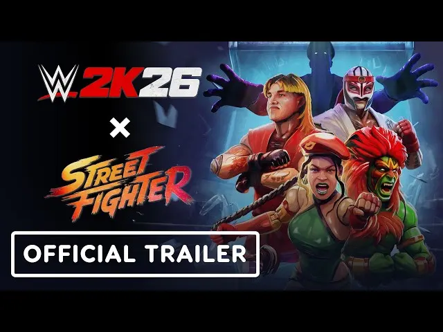 WWE 2K26 получает набор Street Fighter Elite Pack с Rey Mysterio в образе Ryu
