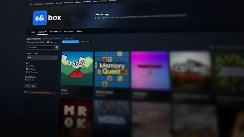 s&box получила поддержку Steam Workshop и серьёзные улучшения производительности